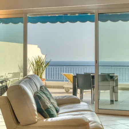 Vue Mer Et Monaco 2 Pieces + Studio Independant Pkg Et Piscine *