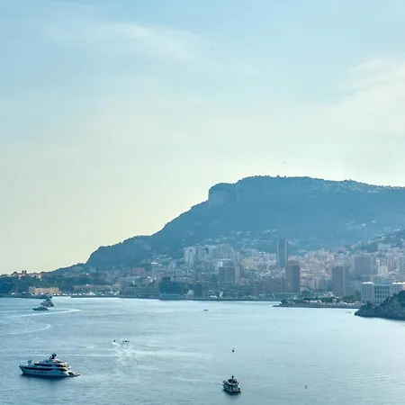 Vue Mer Et Monaco 2 Pieces + Studio Independant Pkg Et Piscine Apartment