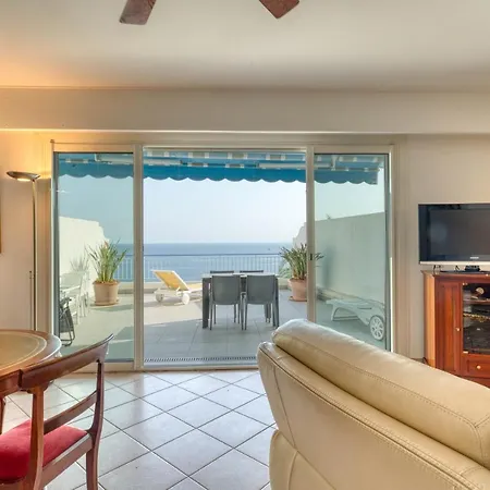 아파트 Vue Mer Et Monaco 2 Pieces + Studio Independant Pkg Et Piscine 로퀴에브륀캡마르탱